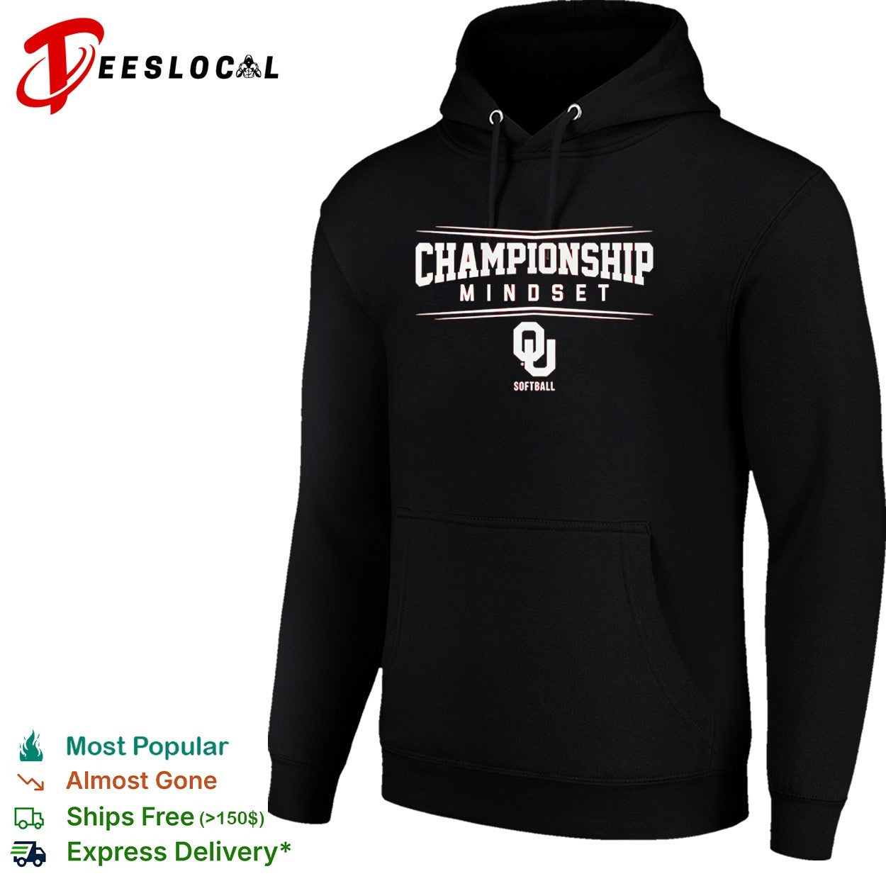 Oklahoma Sooners championship mindset OU softball logo shirt