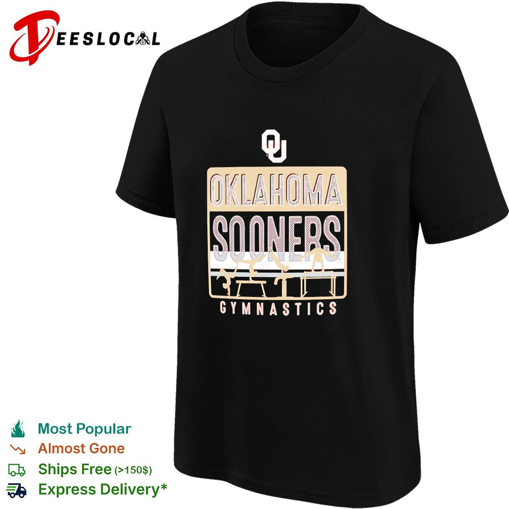 Oklahoma Sooners gymnastics OU shirt