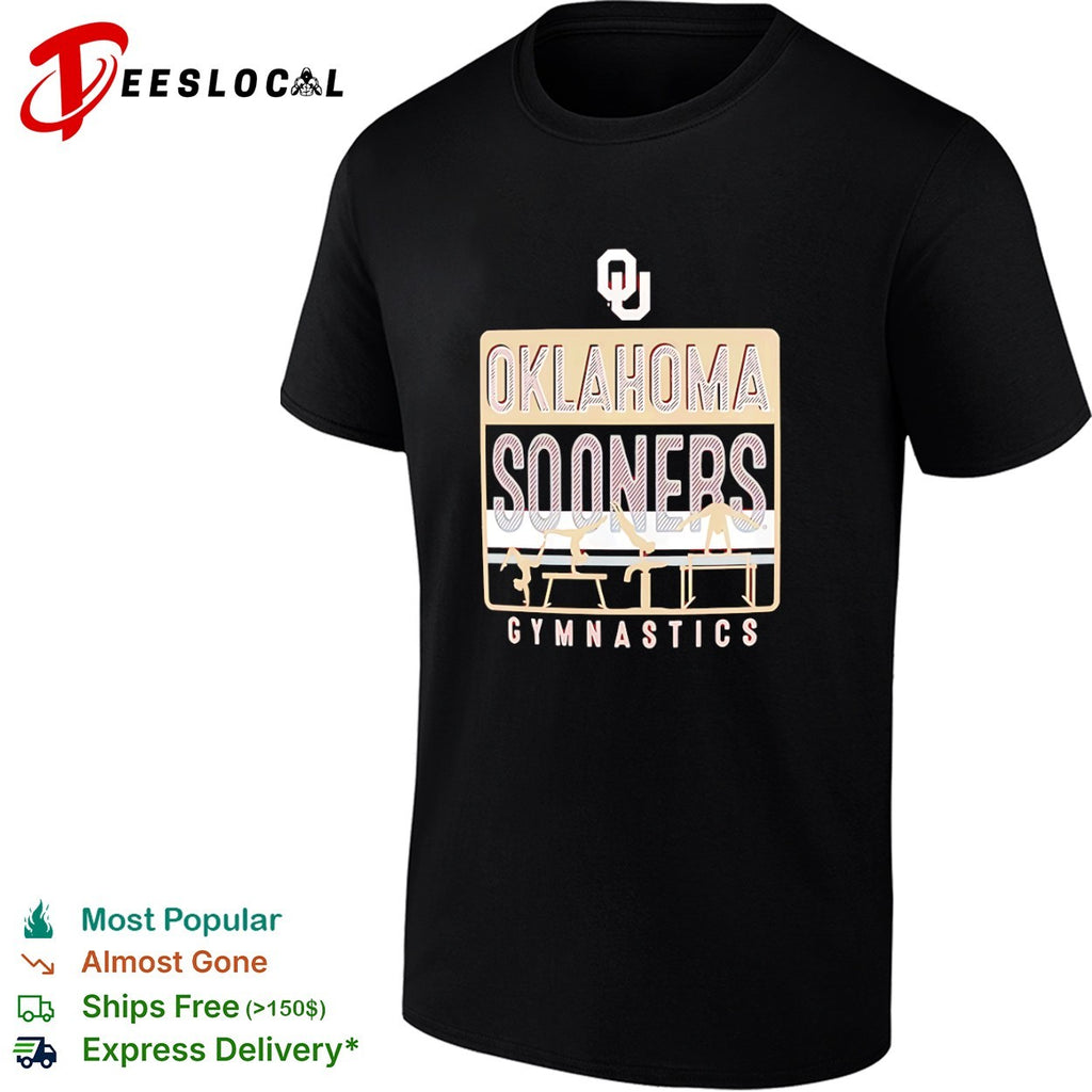 Oklahoma Sooners gymnastics OU shirt