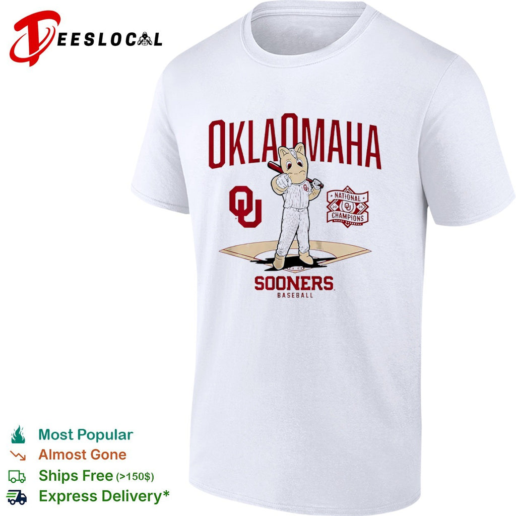 Oklamaha Sooners National Champions 2026 Oklahoma University Baseball Team shirt