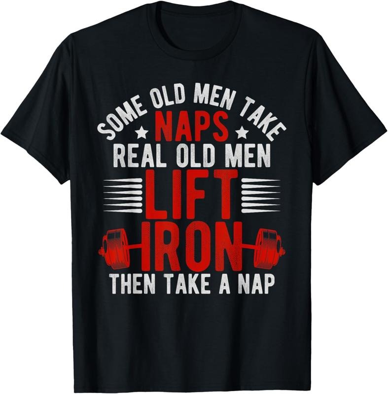 Old Gag Workout Gym Fitness Exercise Weightlifting Dad T-Shirts, Hoodie, Sweatshirt