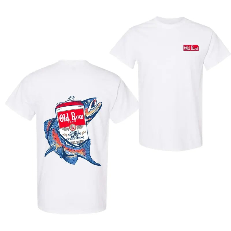 Old Row Outdoors Fishing Beer T-Shirt, Top Underwear, Women Tshirt, Men Tshirt Hoodie Sweatshirt | PrintMintTees.com