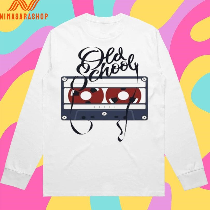 Old School Cassette Tape 90s 80s Retro Shirts