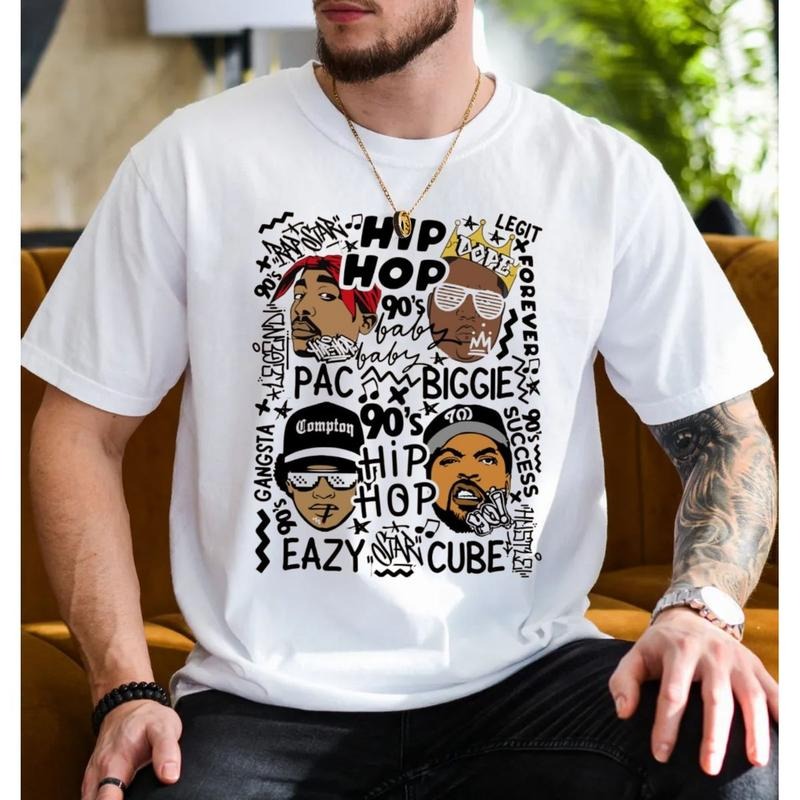 Old School Music Shirt Rap Legends Hip Hop Street Hip Hop Short Sleeve T-Shirts, Hoodie, Sweatshirt