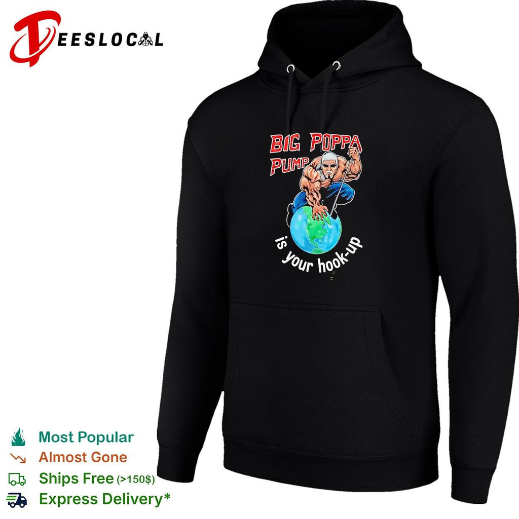 Old man standing on the Earth Big Poppa Pump is your hook-up shirt