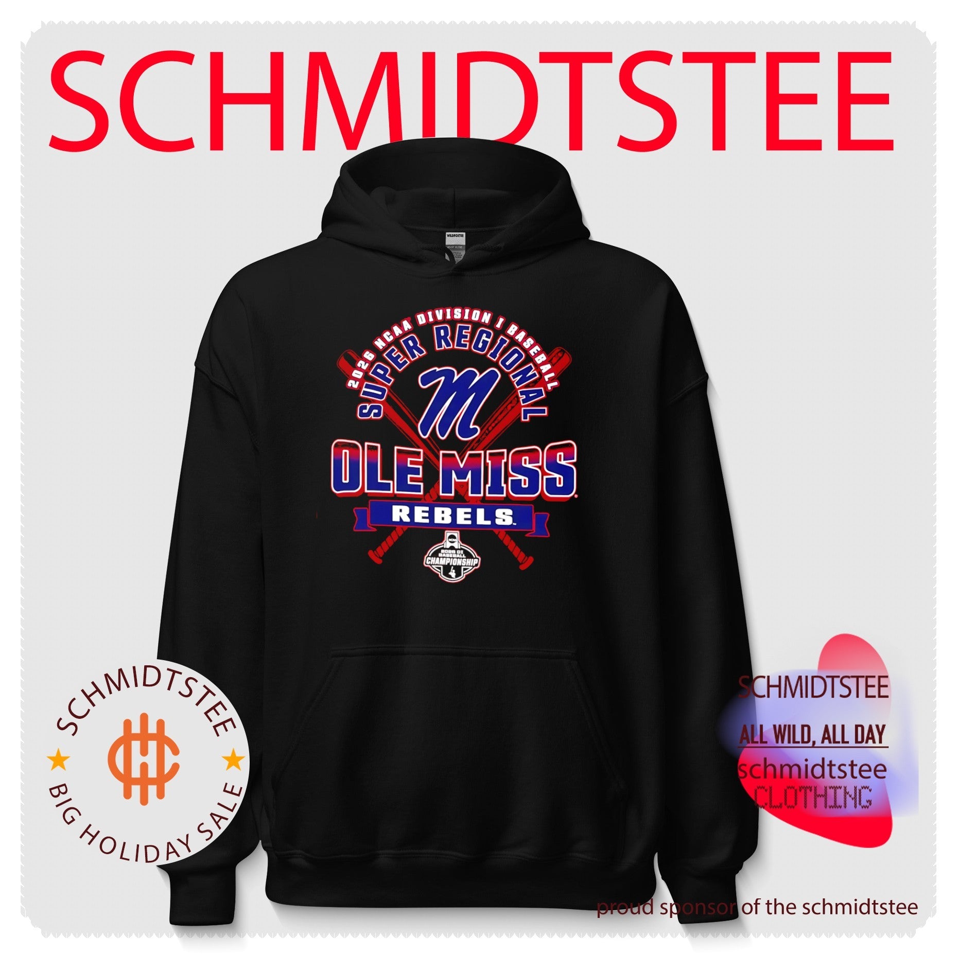 Ole Miss Rebels 2026 NCAA Division I Baseball Super Regionals shirt