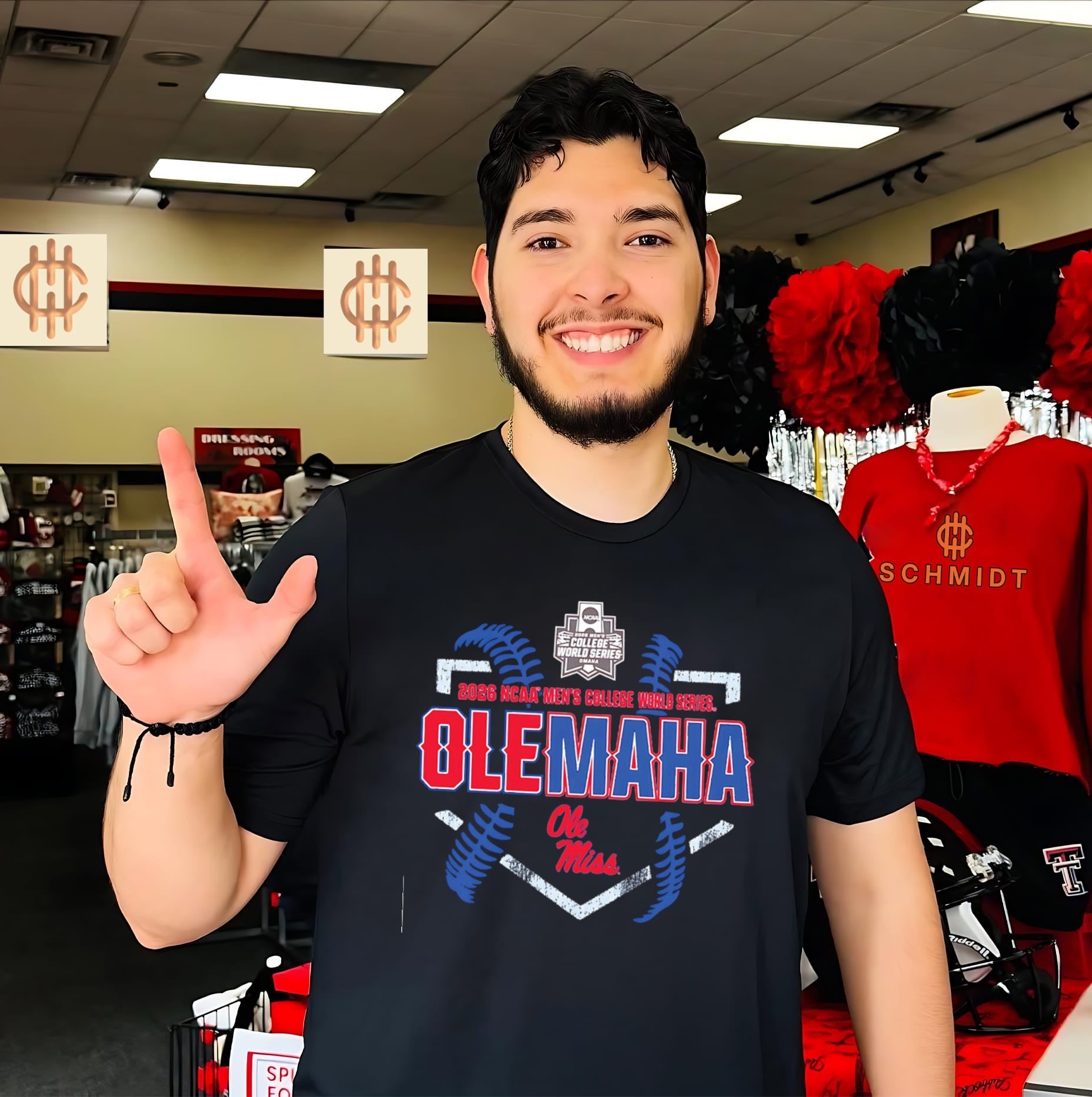 Ole Miss Rebels Baseball 2026 College World Series Home Base Olemaha shirt