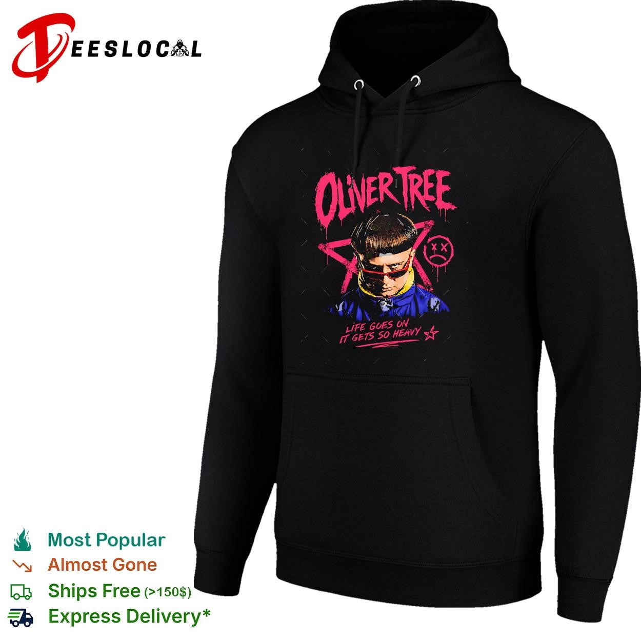 Oliver Tree Life Goes On It Gets So Heavy vintage shirt