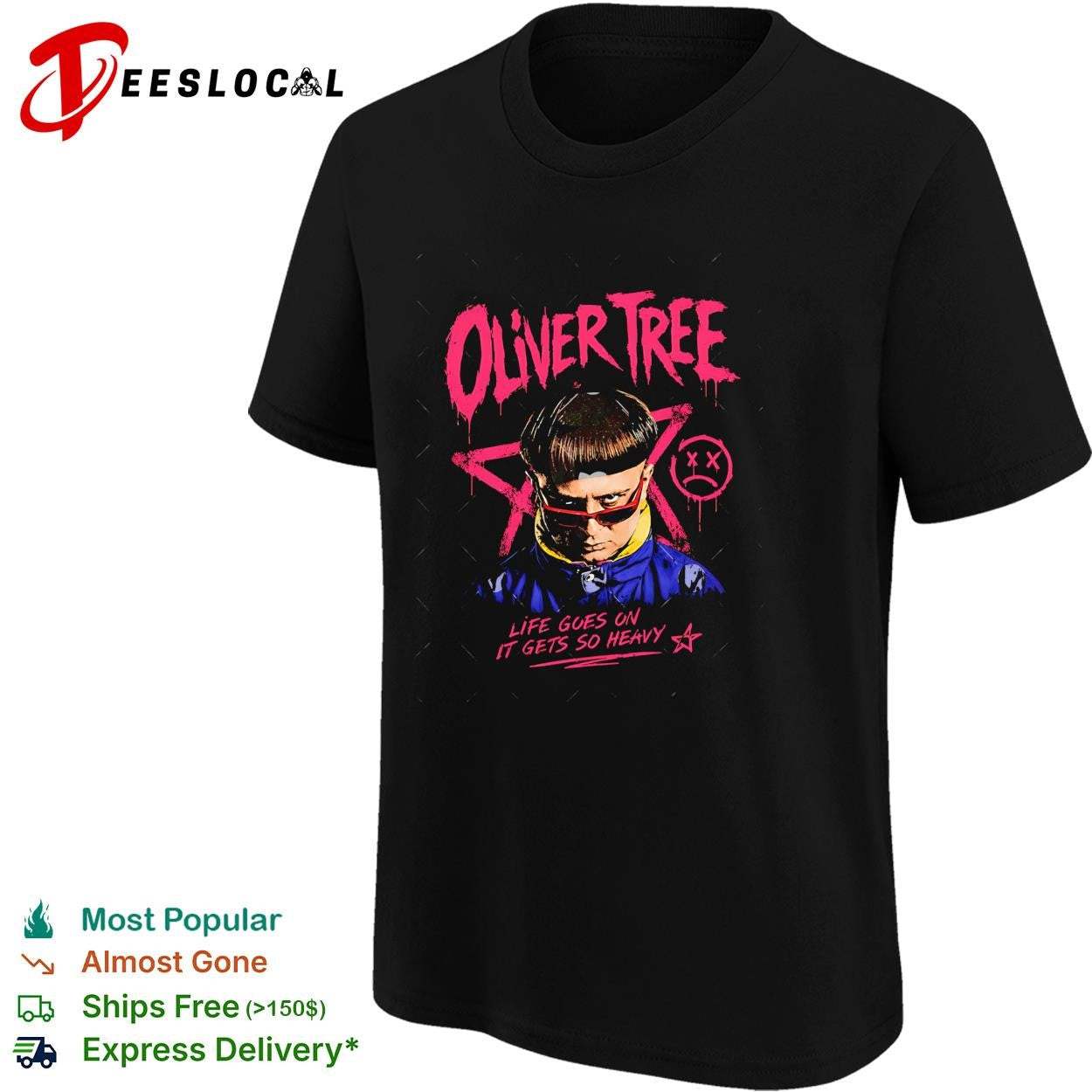 Oliver Tree Life Goes On It Gets So Heavy vintage shirt