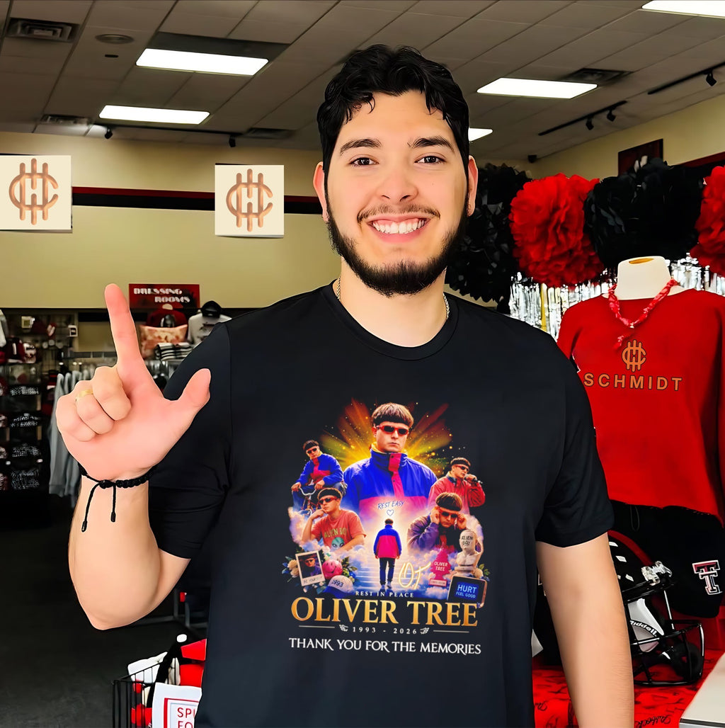 Oliver Tree rest in peace 1993-2026 thank you for the memories shirt