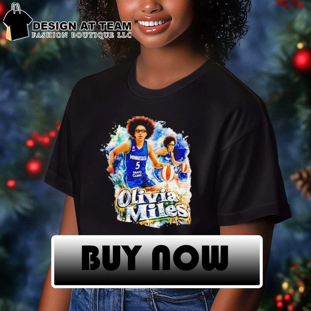 Olivia Miles Minnesota Lynx WNBA Basketball 2026 graphic shirt