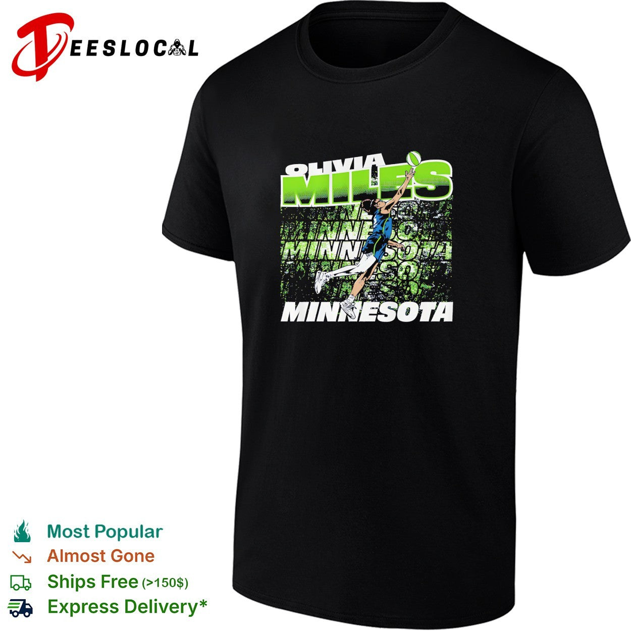 Olivia Miles Street Ball Minnesota Lynx graphic shirt