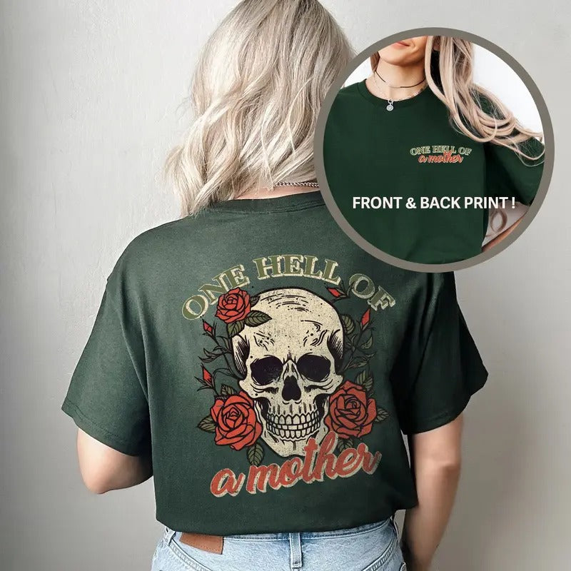 One Hell Of A Mother Shirt Bonus Mom Shirt Mothers Day Gifts New Mom Gift Push Present Bonus Mom Gift First Time Mom Gift...