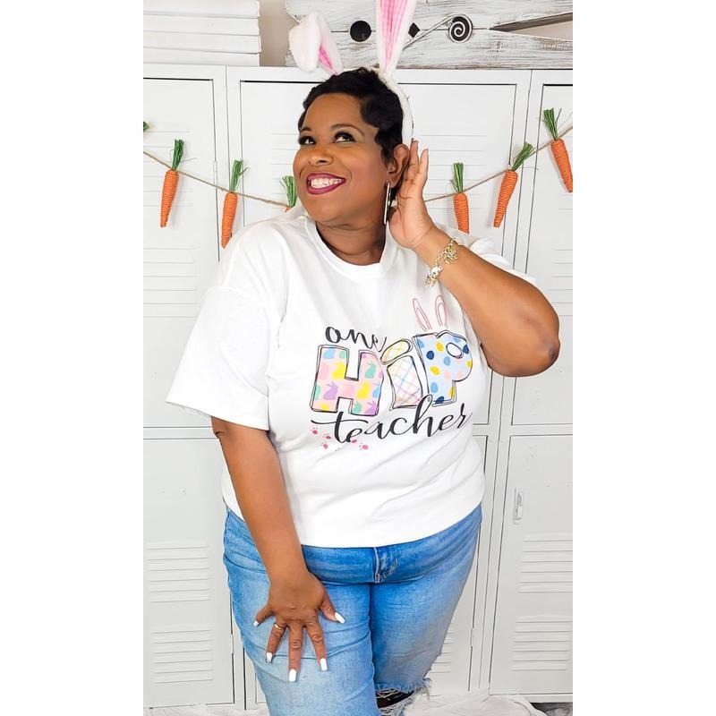 One Hip Teach Easter T-Shirt Hoodie Sweatshirt | PrintMintTees.com