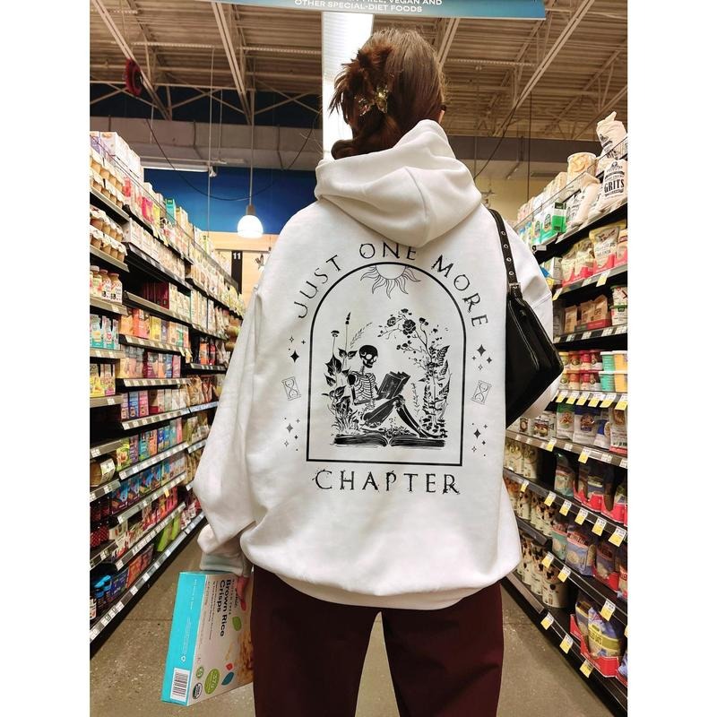One More Chapter Sweatshirt Book Lover Sweatshirt Book Lover Sweatshirt Bookish Hoodie Reading Sweatshirt Reading...