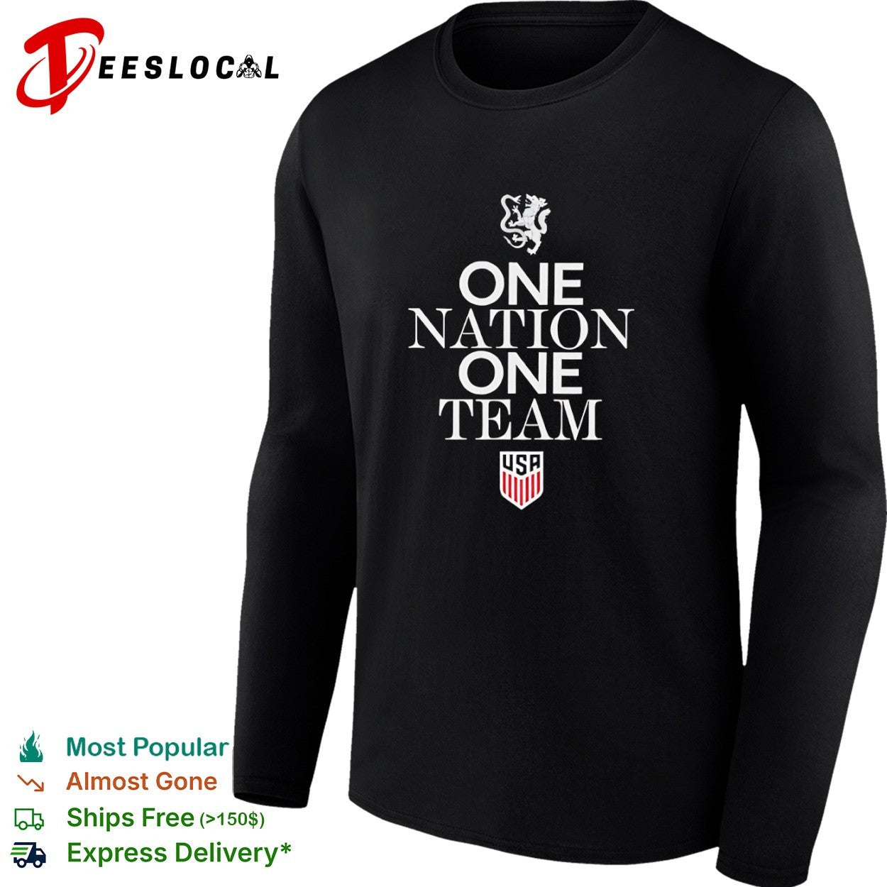 One Nation One Team USA Soccer shirt