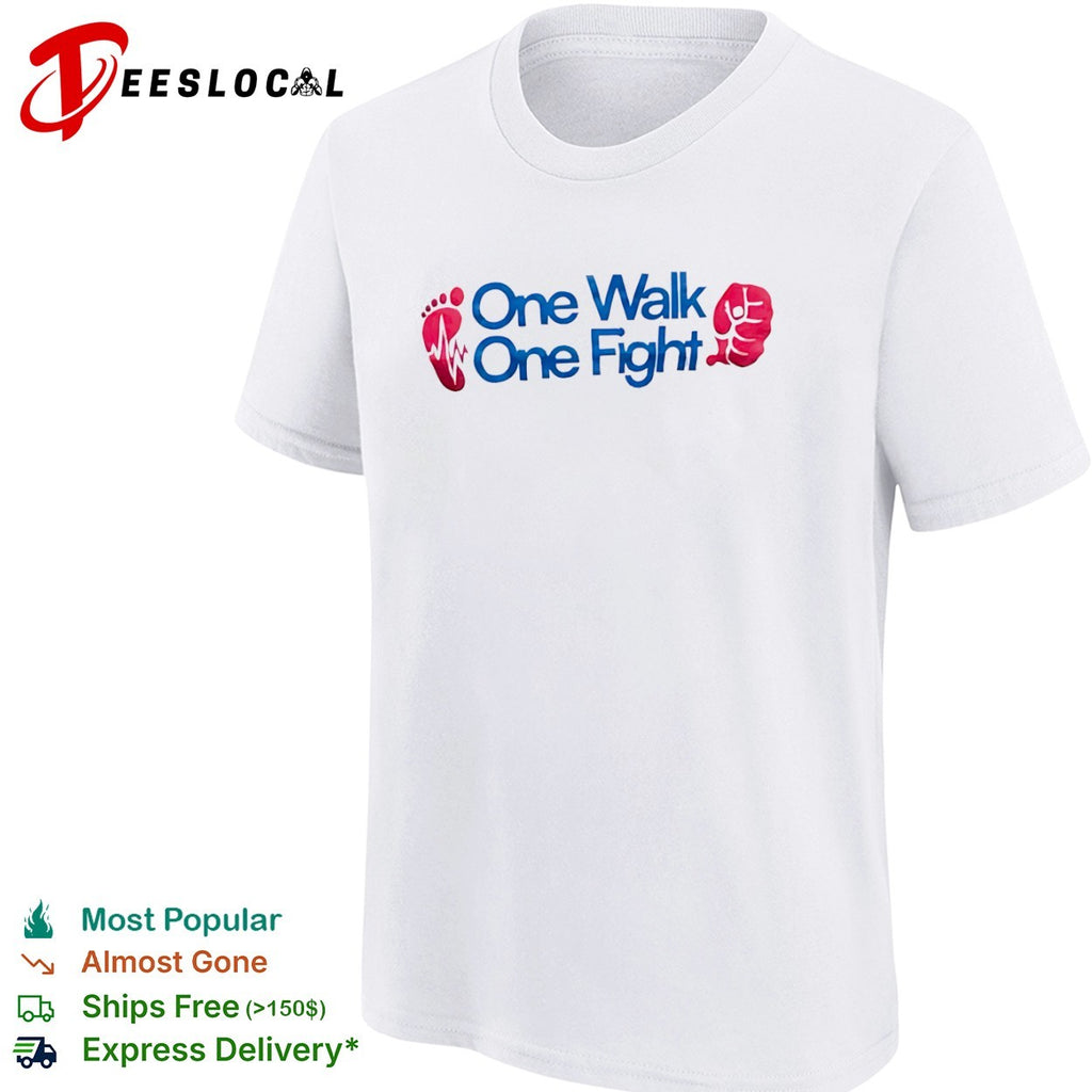 One Walk One Fight Awareness Healthcare shirt
