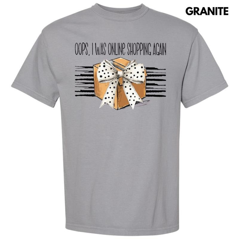 Online Shopping Again Comfort Colors T-Shirt Hoodie Sweatshirt | PrintMintTees.com