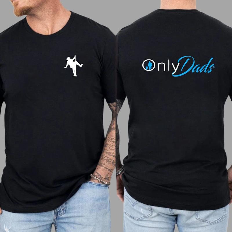 OnlyDads Shirt Black Menswear - Father's day - Dad's gift Hoodie Sweatshirt | PrintMintTees.com