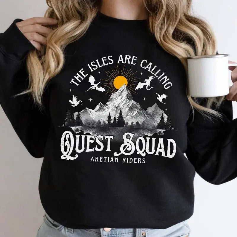 Onyx Storm , Ridoc Quest Squad , Ridoc Fourth Wing  Xaden Riorson, Dragon Aretian Rider ,Xaden Riorson ,Ridoc Sweatshirt...