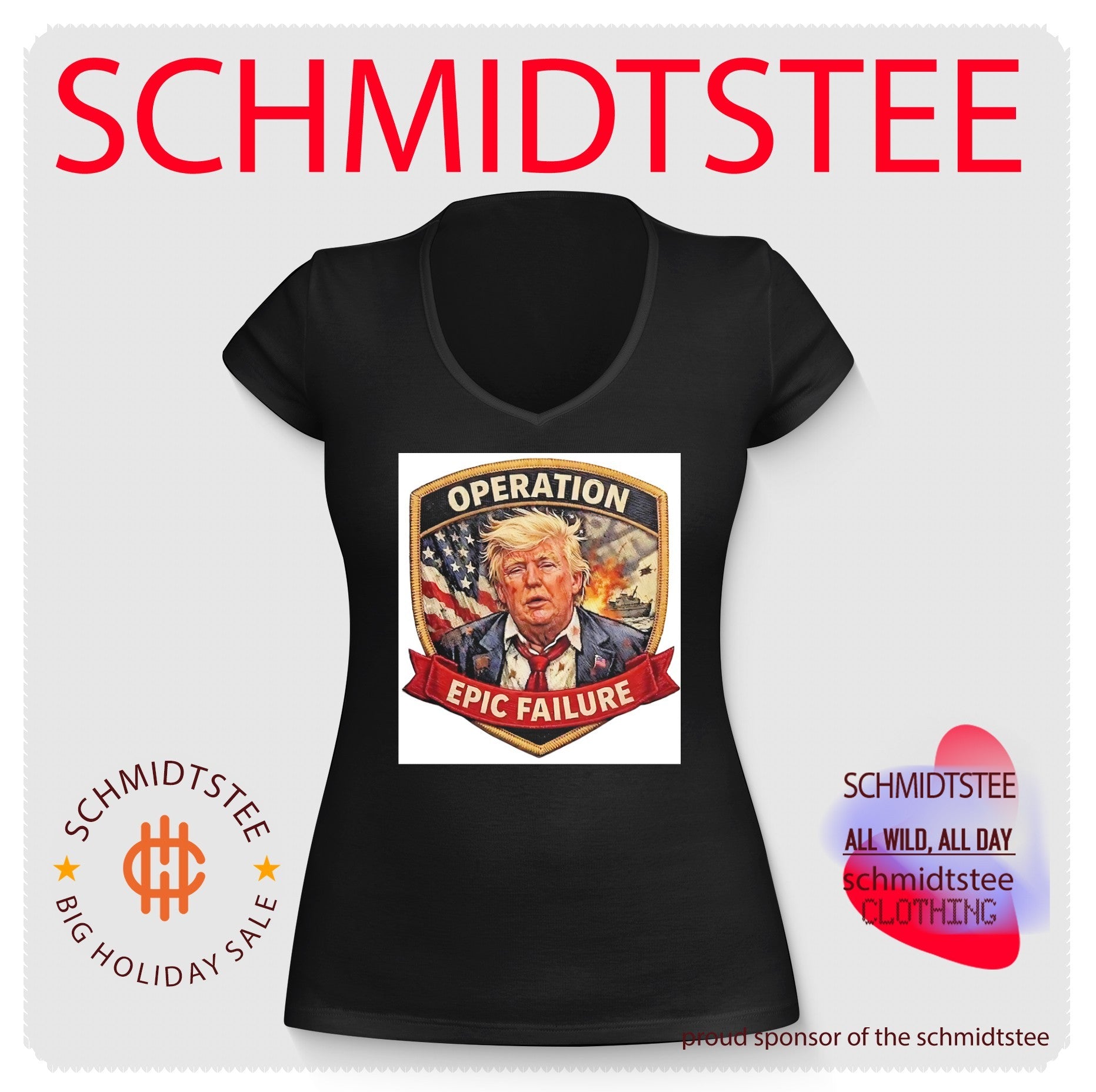 Operation epic failure Trump wounded portrait shirt