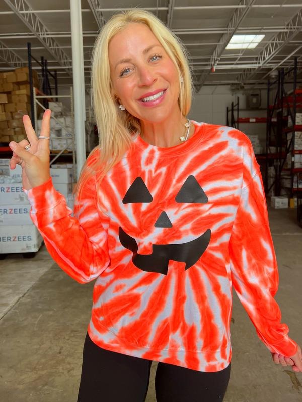 Orange Pumpkin Spider Sweatshirt Shirt Hoodie | PrintMintTees.com