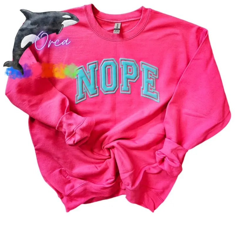 Orca ~ CUSTOM Unisex Sweatshirt with Puff ~ Small - 4XL Womenswear T-Shirts, Hoodie | PrintMintTees.com