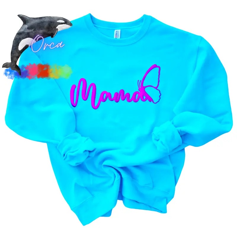 Orca ~ MAMA ~ Small 4XL Casual Womenswear T-Shirts, Hoodie, Sweatshirt