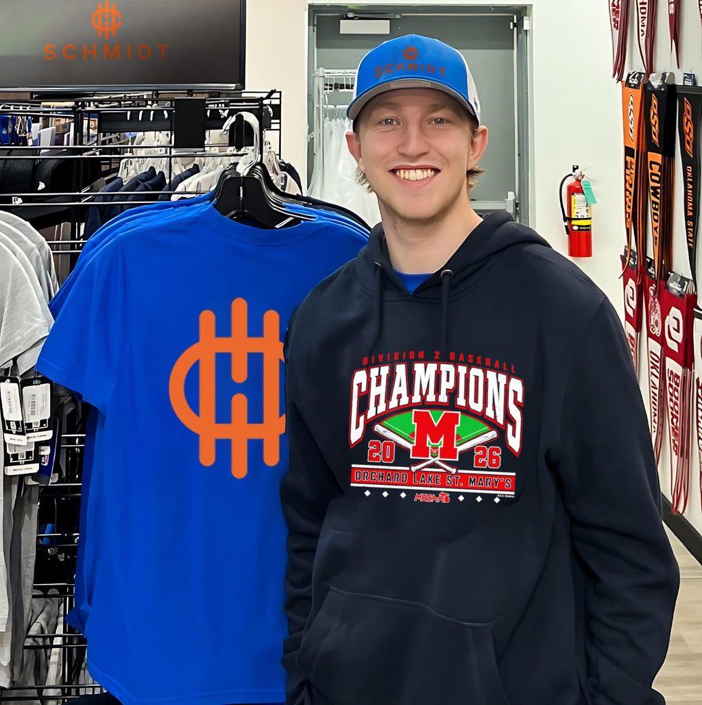 Orchard Lake St. Mary’s 2026 MHSAA Baseball D2 Champions shirt