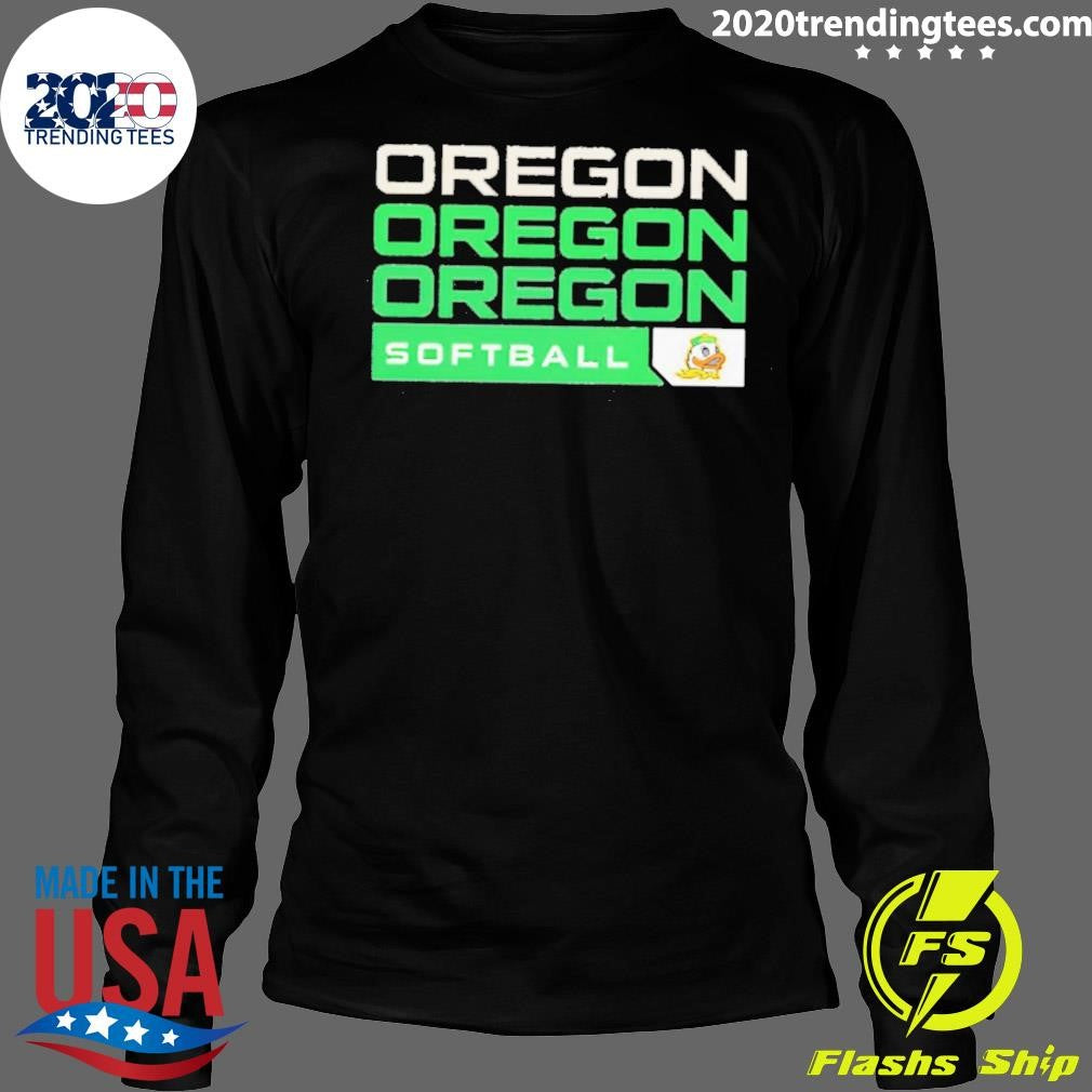 Oregon Ducks College Softball Hype Tri-blend 2026 Shirt
