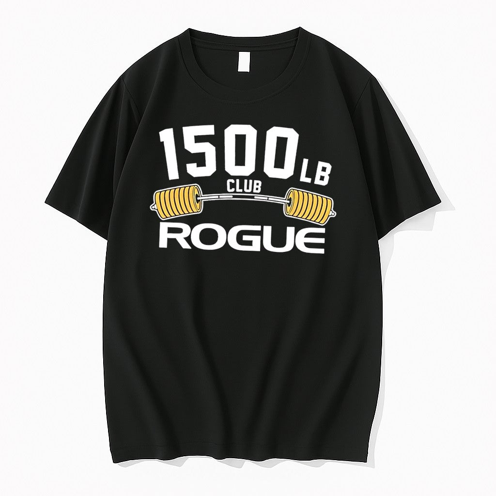 Original 1500 Lb Club Rogue Gym Black Tshirts Jpg