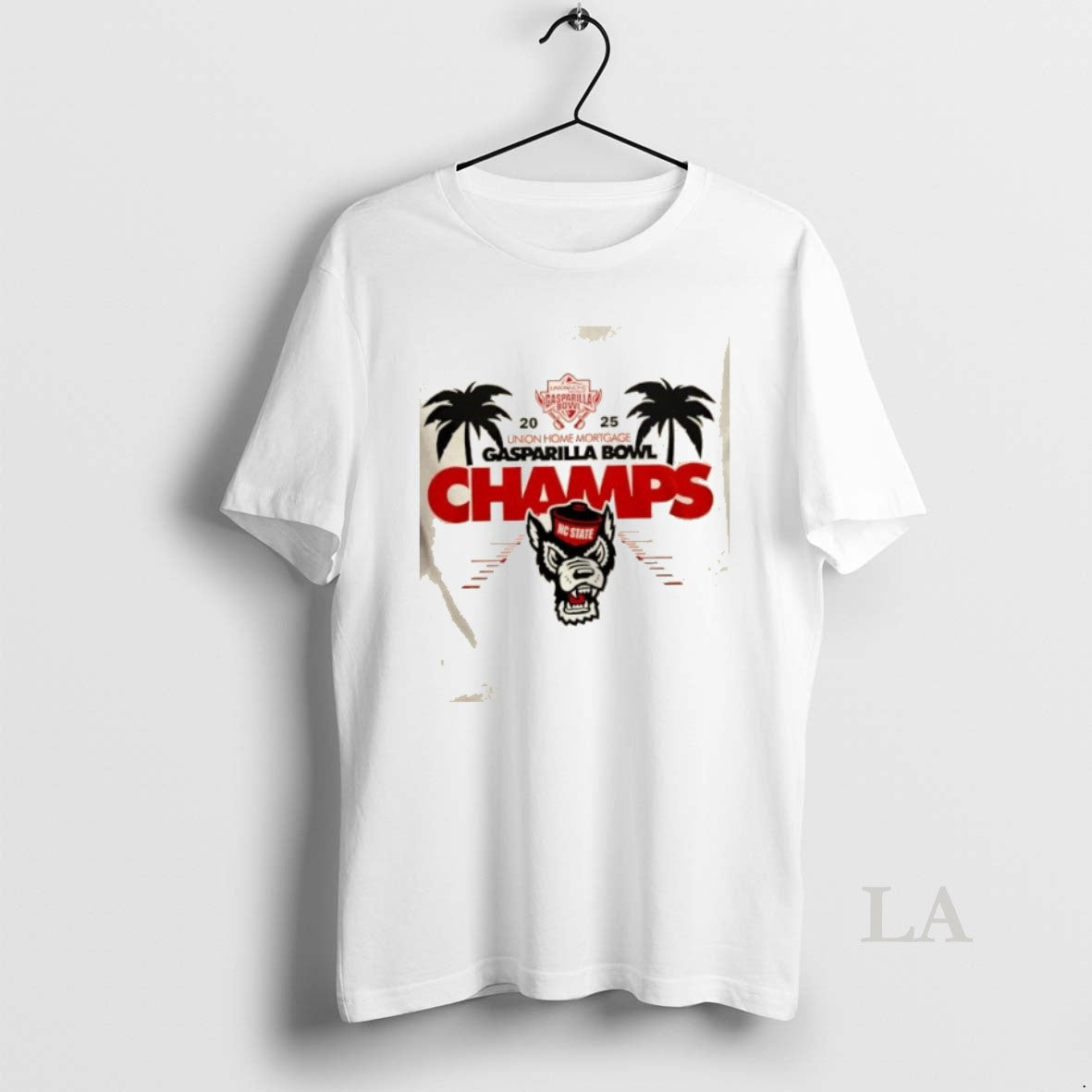 Original 2025 Ncaa Union Home Mortgage Gasparilla Bowl Champions Nc State Wolfpack 2 Sided T-Shirts, Hoodie, Sweatshirt