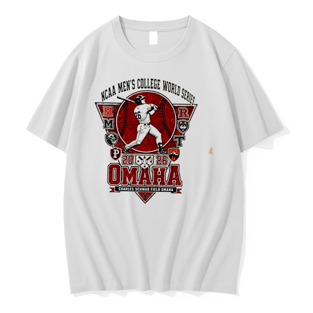 Original 2026 College World Series Omaha Baseball Championship Tee Tshirts Jpg