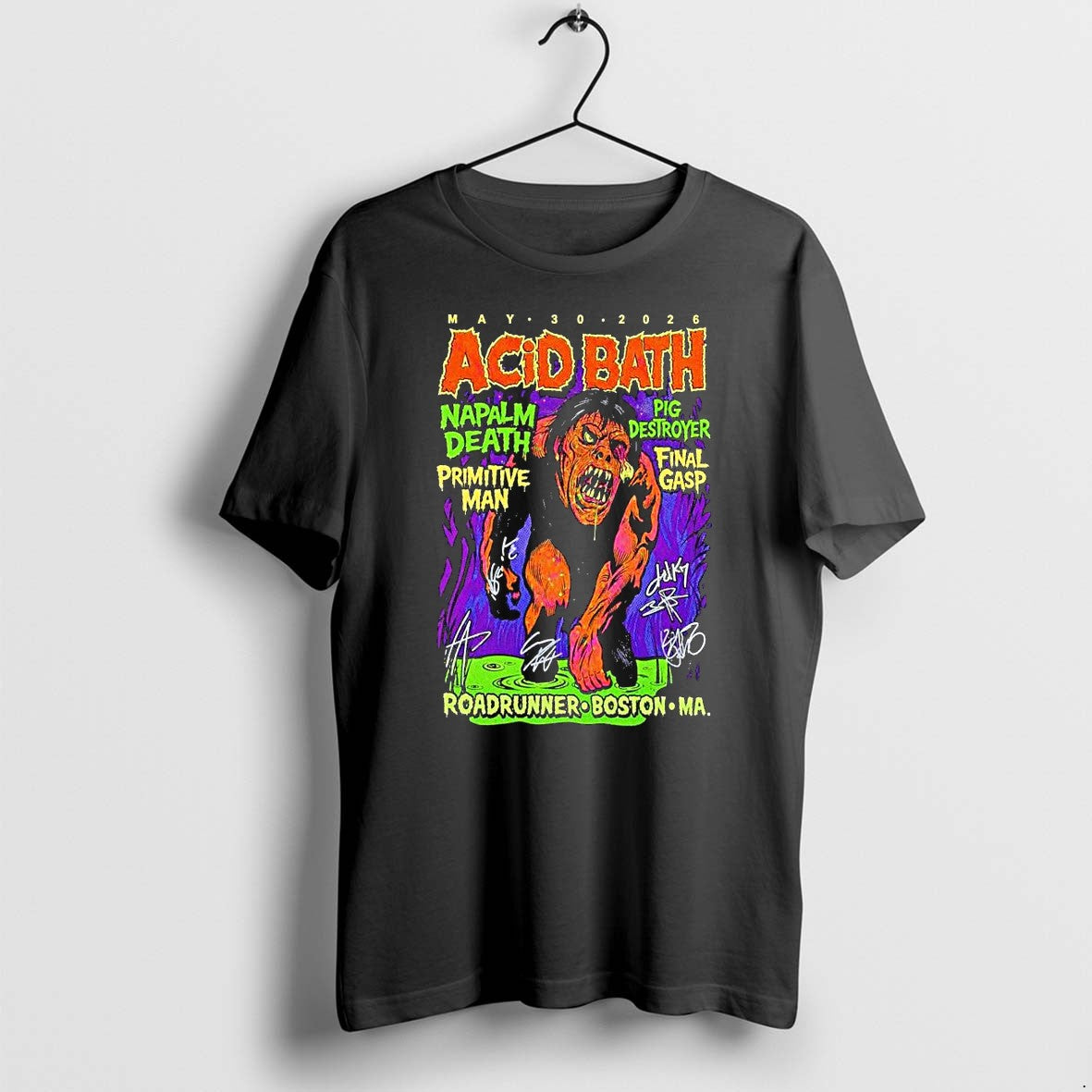 Original Acid Bath Roadrunner In Boston May 30 2026 1 Tshirts Jpg