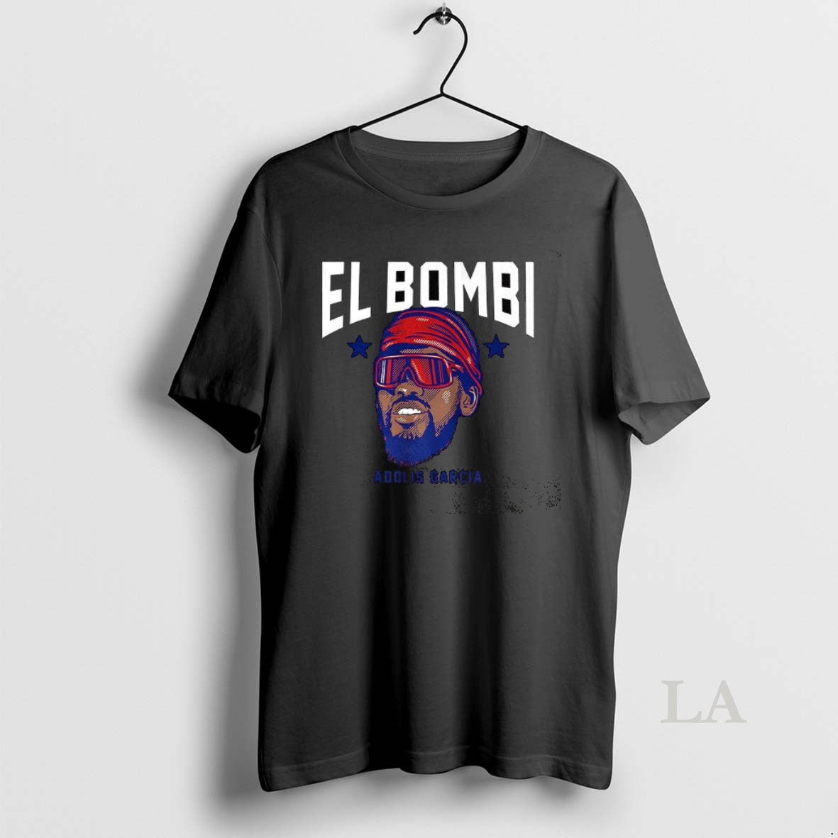 Original Adolis Garcia Texas Rangers Baseball El Bombi Big Head T-Shirts, Hoodie, Sweatshirt | PrintMintTees.com