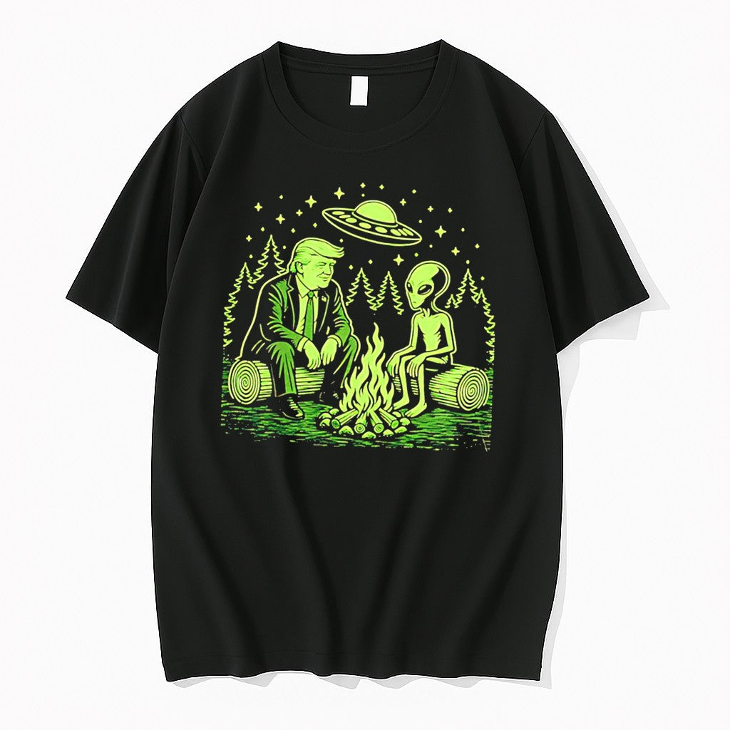 Original Alien Invasion And Trump Ufo Tee Tshirts Jpg