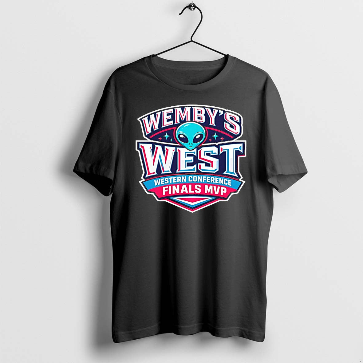 Original Alien Wembys West Western Conference Basketball Finals Mvp 2026 Tshirts