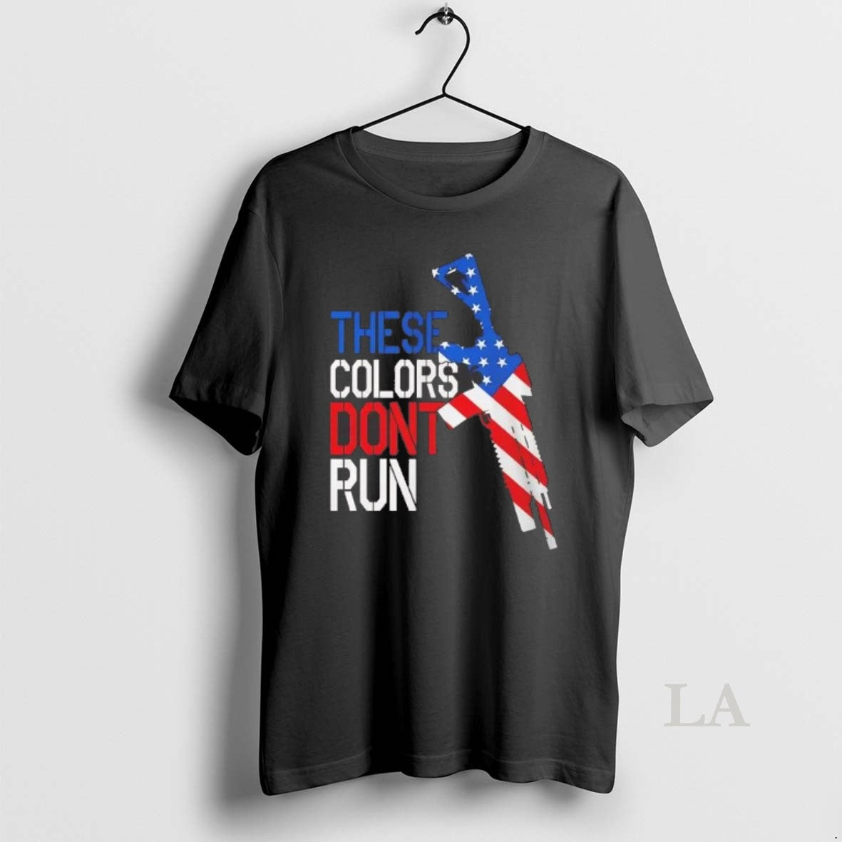 Original American Flag Rifle These Colors Dont Run T-Shirts, Hoodie, Sweatshirt | PrintMintTees.com