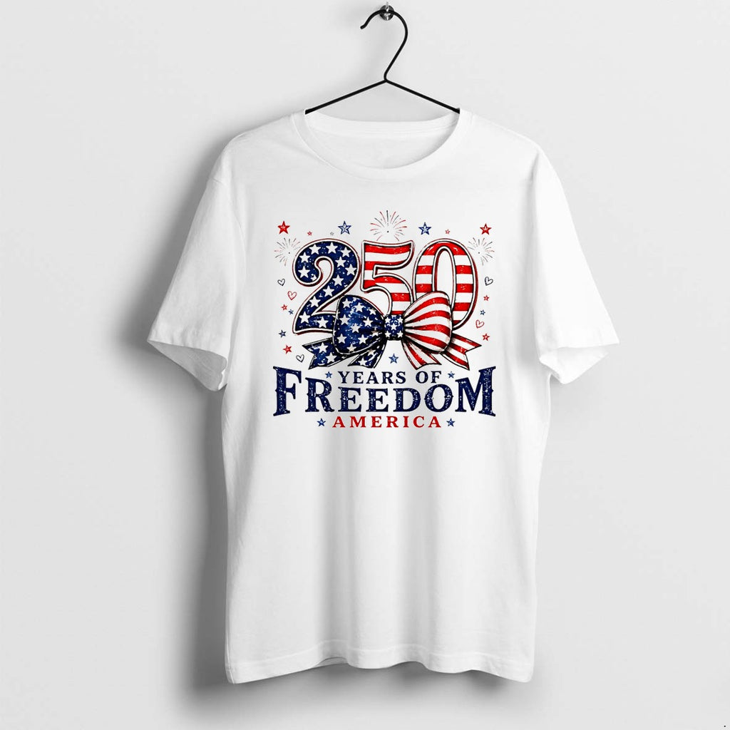 Original American Patriotic Celebration 250 Years Of Freedom America 4th Of July Tshirts