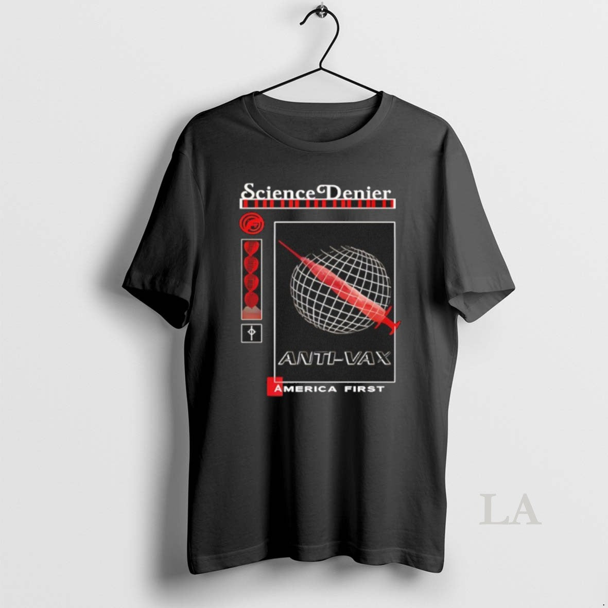 Original Anti Vax Science Denier America First T-Shirts, Hoodie, Sweatshirt | PrintMintTees.com