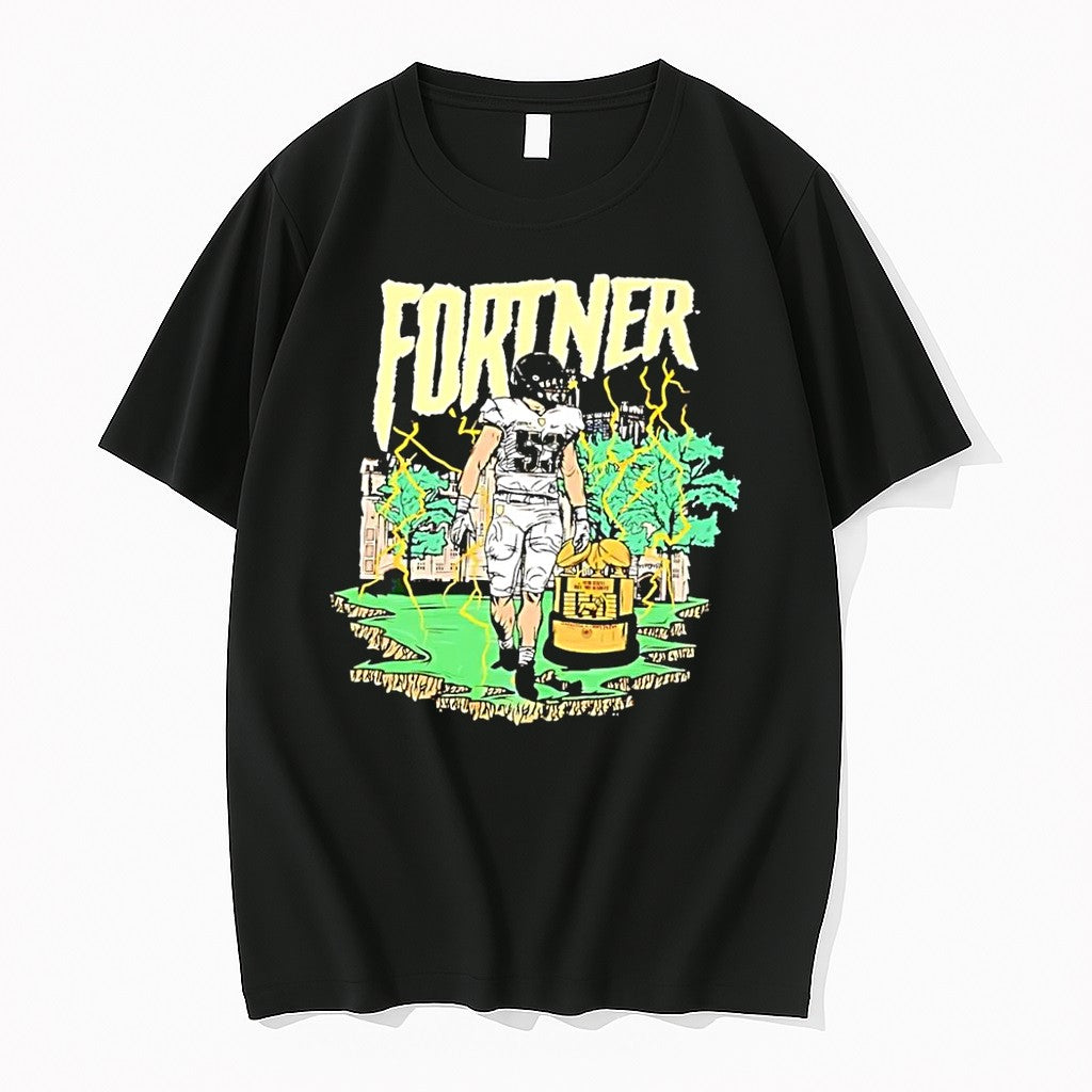 Original Army Black Knights Kalib Fortner 53 Graphic Black Tshirts Jpg