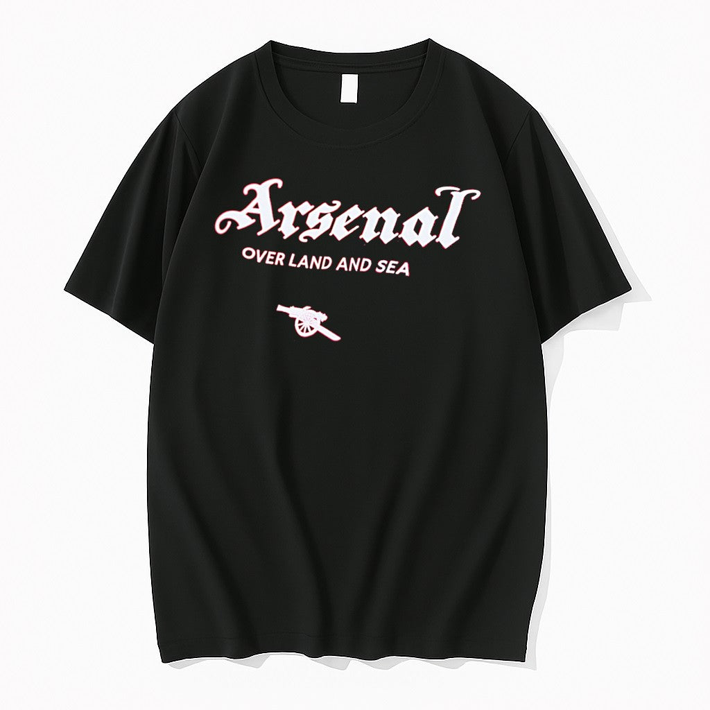Original Arsenal Over Land And Sea Tee Tshirts Jpg