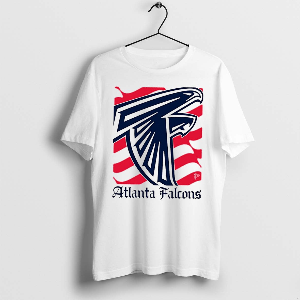 Original Atlanta Falcons American 250th Flag Heritage Wordmark Tee Tshirts Jpg