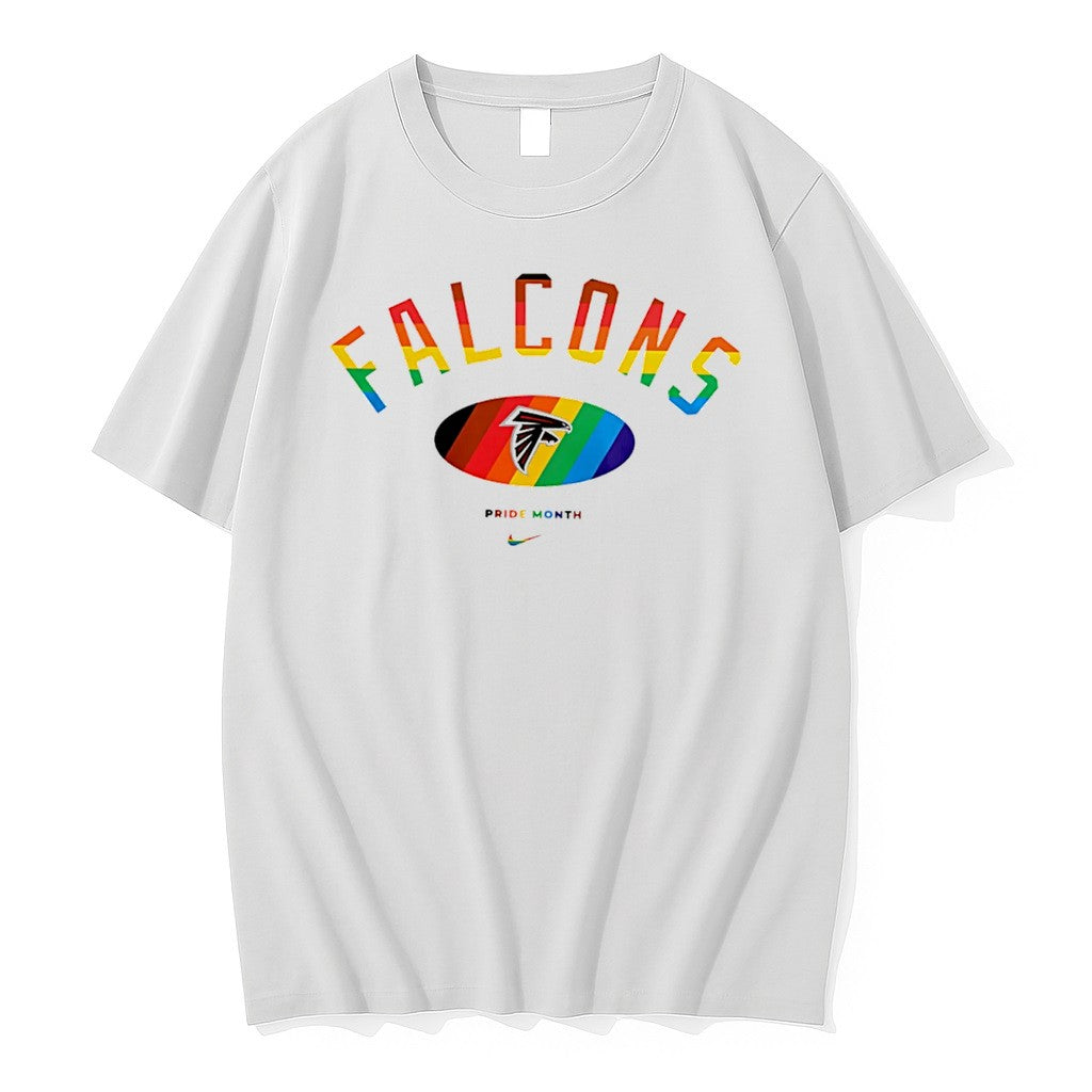Original Atlanta Falcons Pride Month Rainbow Logo Tee Tshirts Jpg