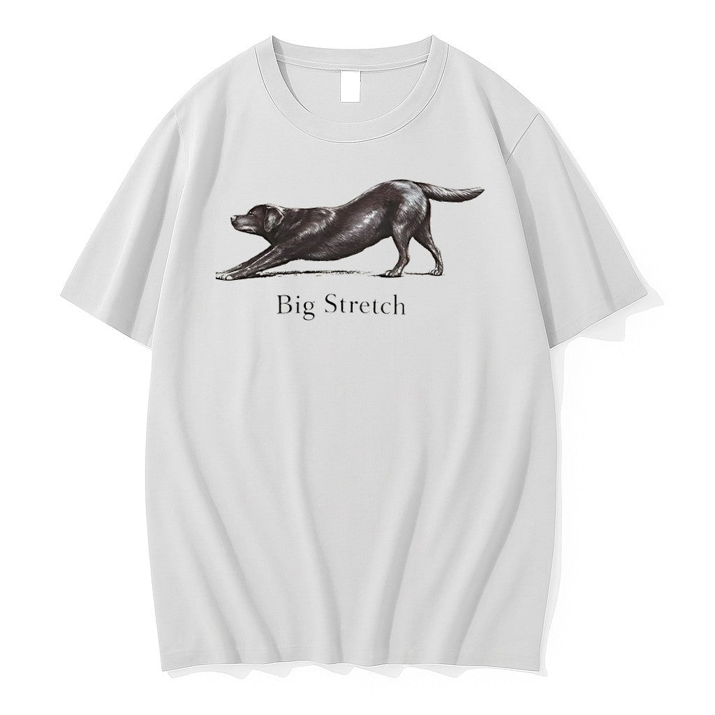 Original Big Stretch Chocolate Labrador Retriever Tshirts Jpg