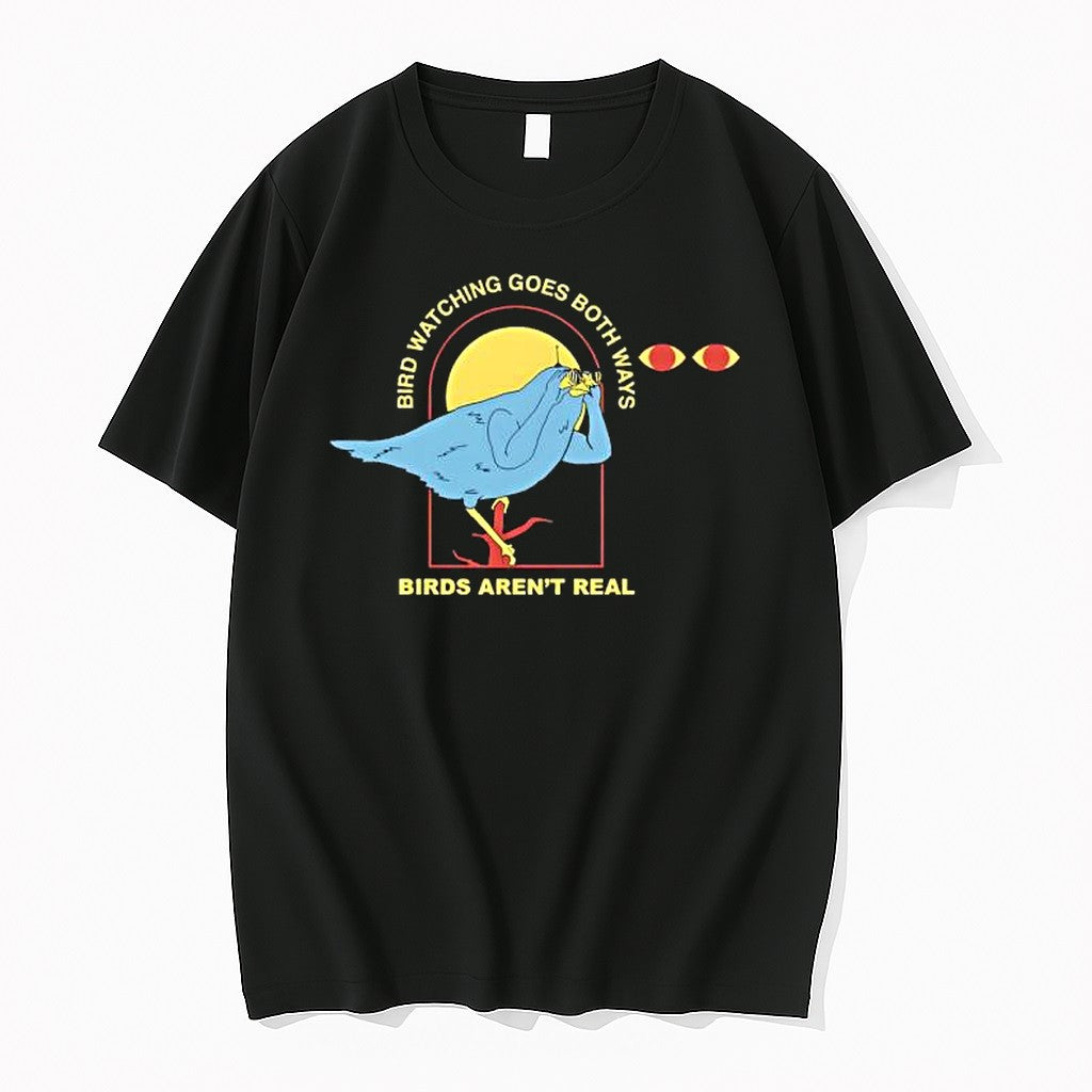 Original Bird Watching Goes Both Ways Birds Arent Real Tshirts Jpg