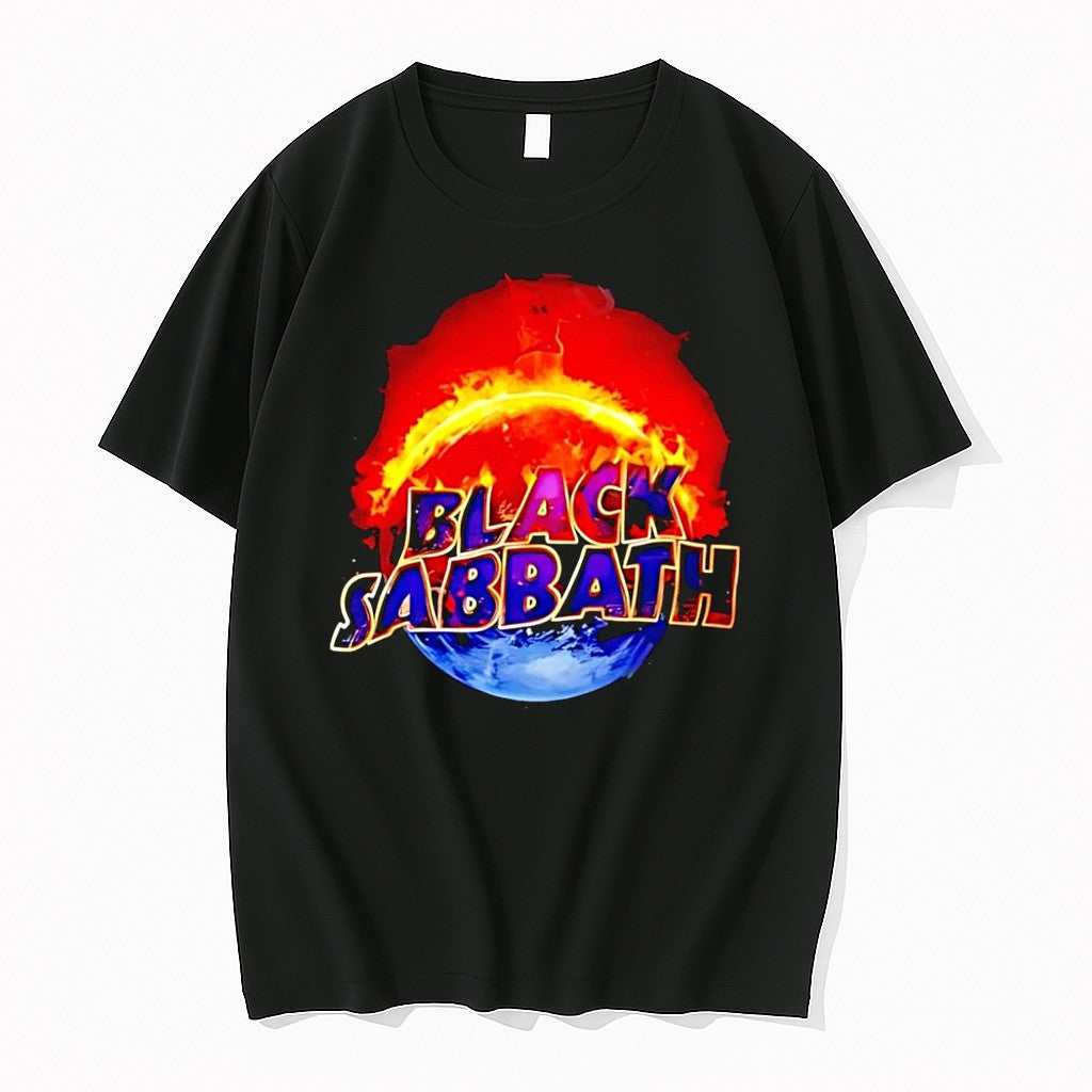 Original Black Sabbath Back To The Beginning 57th Anniversary 1968 2026 Black Tshirts