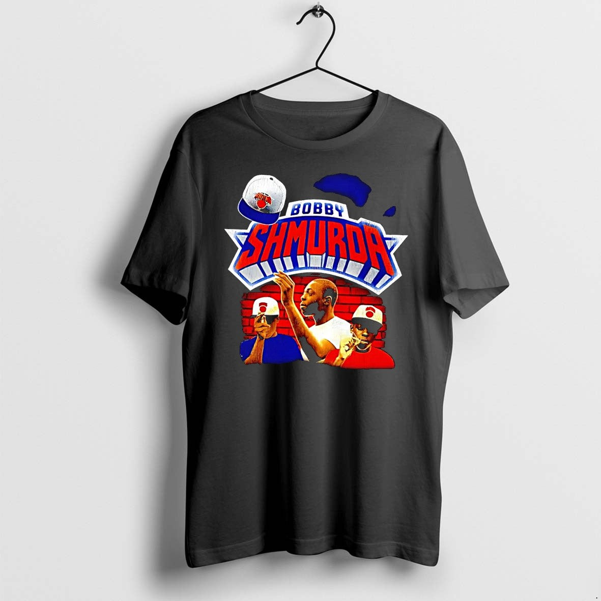 Original Bobby Shmurda New York Knicks Hip Hop Rap Music Black Tshirts Jpg