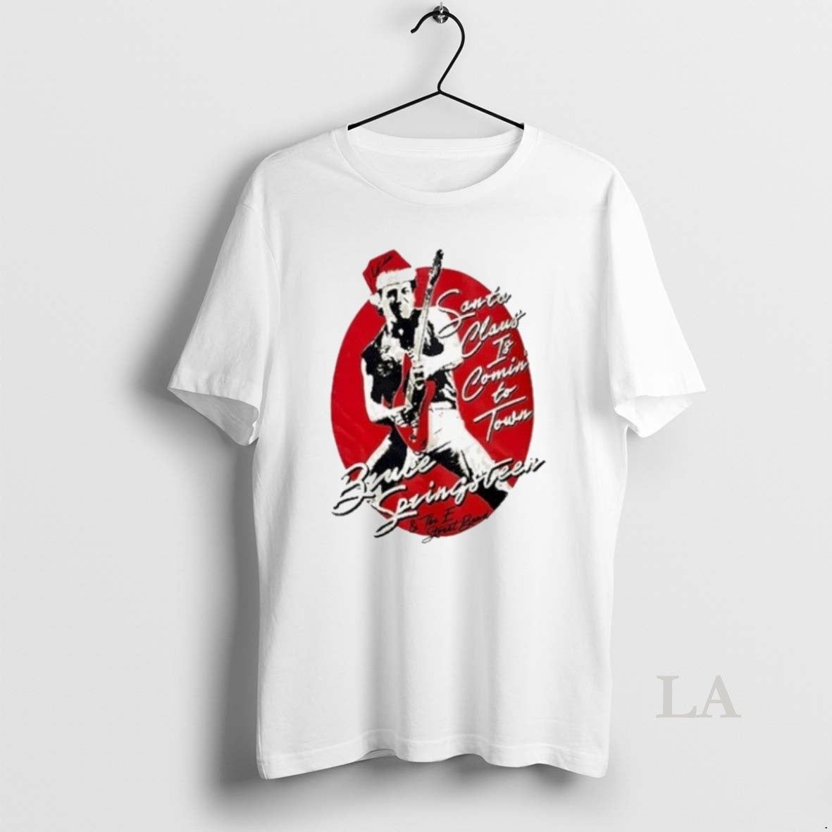 Original Bruce Springsteen Santa Claus Is Comin To Town T-Shirts, Hoodie, Sweatshirt | PrintMintTees.com