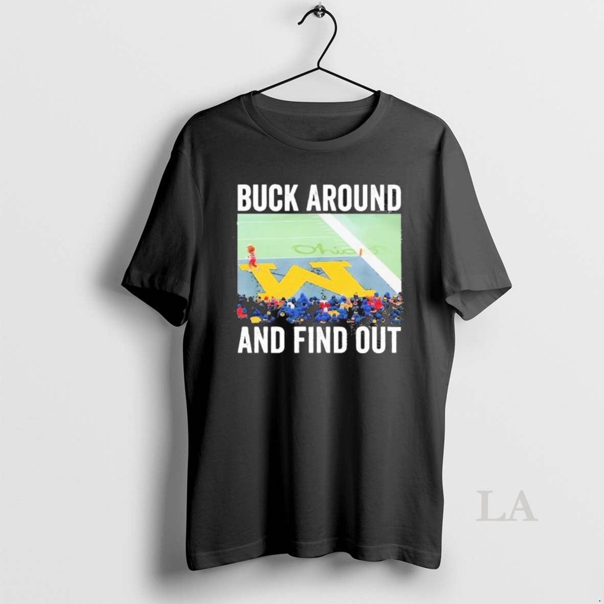 Original Brutus Ohio Erase Buck Around And Find Out T-Shirts, Hoodie, Sweatshirt | PrintMintTees.com